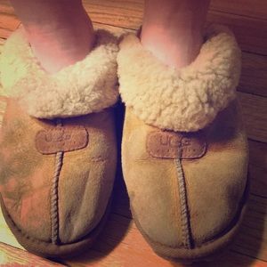 Ugg Chestnut Coquette Slide Slippers
